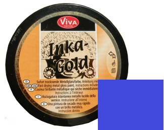 Steel blue Inka gold