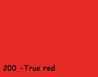 True red - 200 Professional 454gms