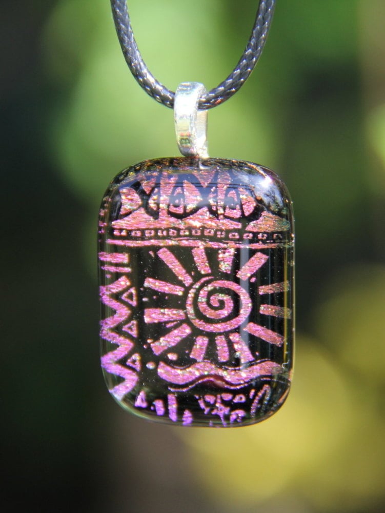 Sunrise dichroic pendant