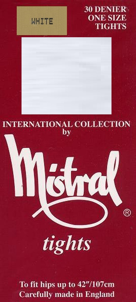 Mistral Tights one size in White