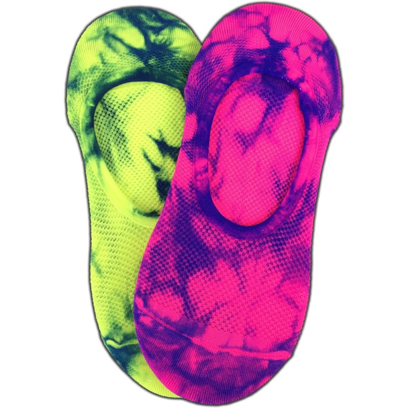 Silky Fluorescent 2 pack Trainer Socks