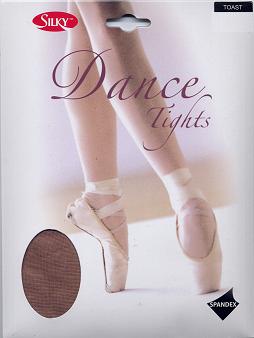 Silky Childrens Dance Tights in Toast Shade