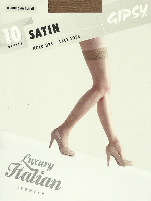 Gipsy Luxury 10 Denier Satin Top Hold Ups