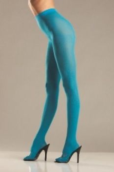 Be Wicked! Turquoise Tights One size