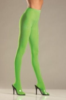 Be Wicked! Lime Green Tights Queen Size