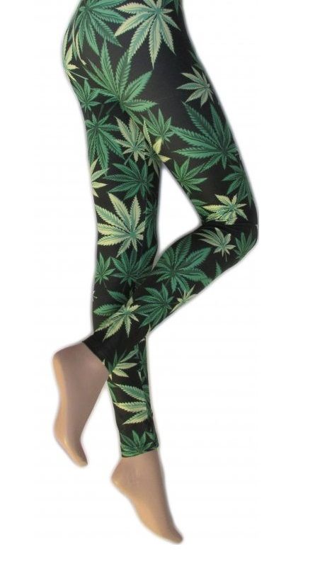 Silky Leaf Leggings