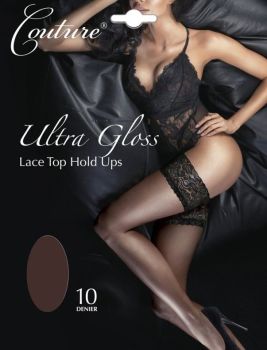 Couture Ultra Gloss Lace Top Hold Ups