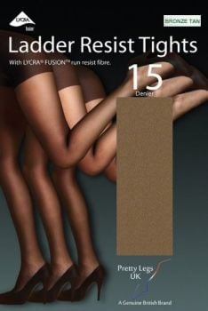 Pretty Legs Ladder Resist Tights in 4 shades and 2 sizes