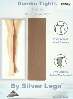 Silver Legs Dumbo Tights in Honey