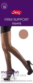 Silky Firm Support Tights in XL
