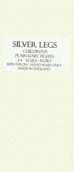 Silverlegs Girls 20 denier tights in Ivory - Holy Communion / Bridesmaids e