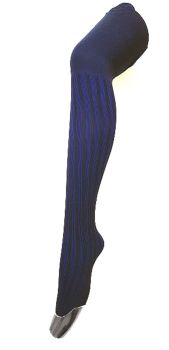 Silver Legs City Tights in Blue