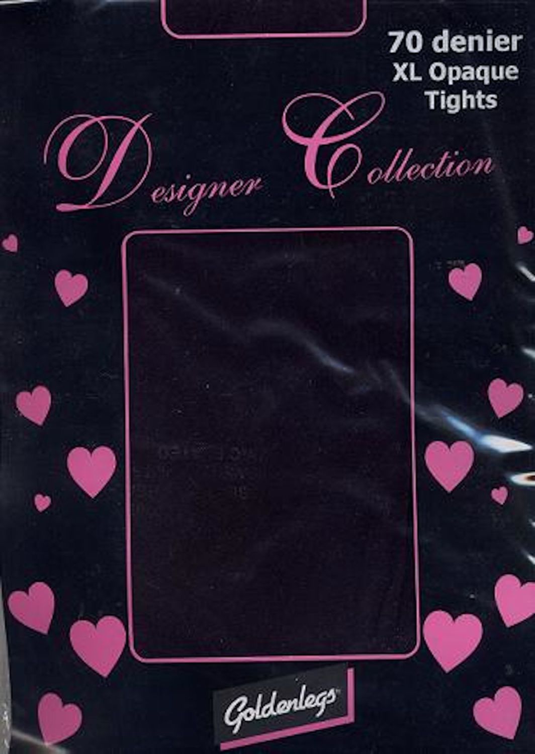 Goldenlegs 70 Denier Opaque  tights in Black
