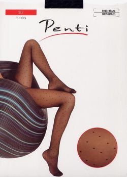 Penti Spot Tights in Black Small size only