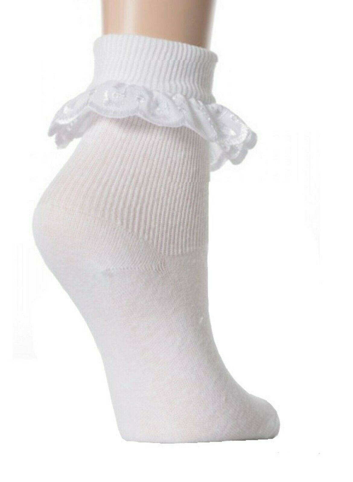 Bobby Socks 3 pair pack in White or Black