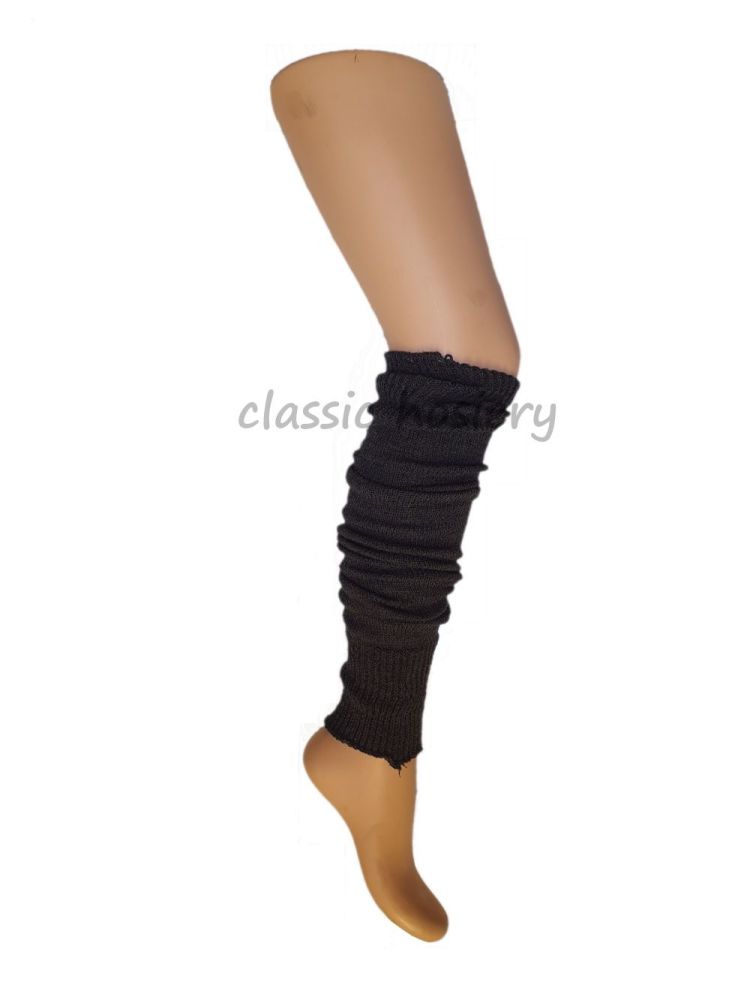 Silver Legs 60cm Leg Warmers in Light Grey