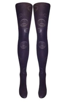 Mysasi Woodstock Black Tights