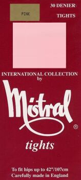 Mistral Tights in Pink Girls Sizes