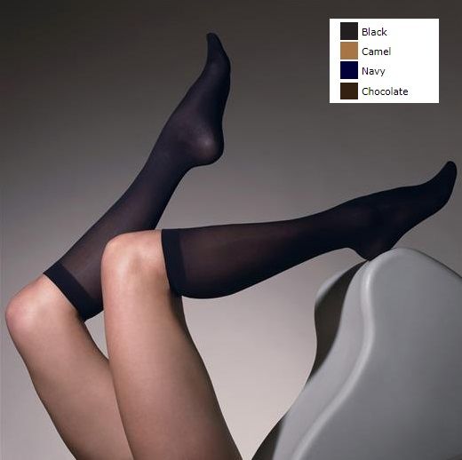 Gipsy 40 denier Opaque Knee Highs in 4 shades