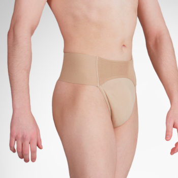 Silky Mens Dance Belt in Nude