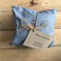 Wheat and Lavender Bag - Grey Pheasant