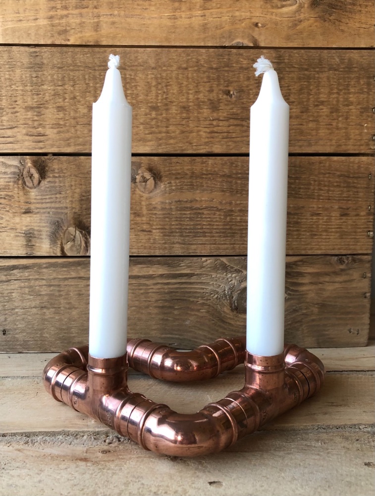 The Large Heart Candlestick