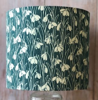 Lampshade - Liberty Snowdrop - Forest Green