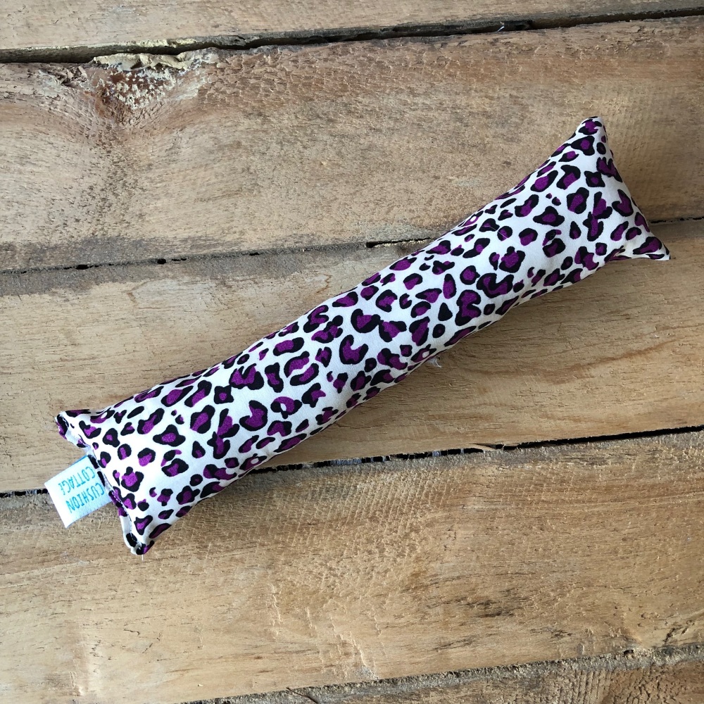Cat Nip Kick Toy - Purple Leopard 