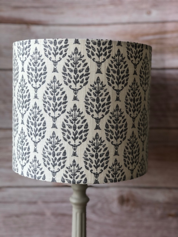 Lampshade - Kemble Filigree Cloud Grey