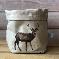 Fabric Basket - Stag
