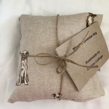 Wheat and Lavender Bag - Linen Dogs