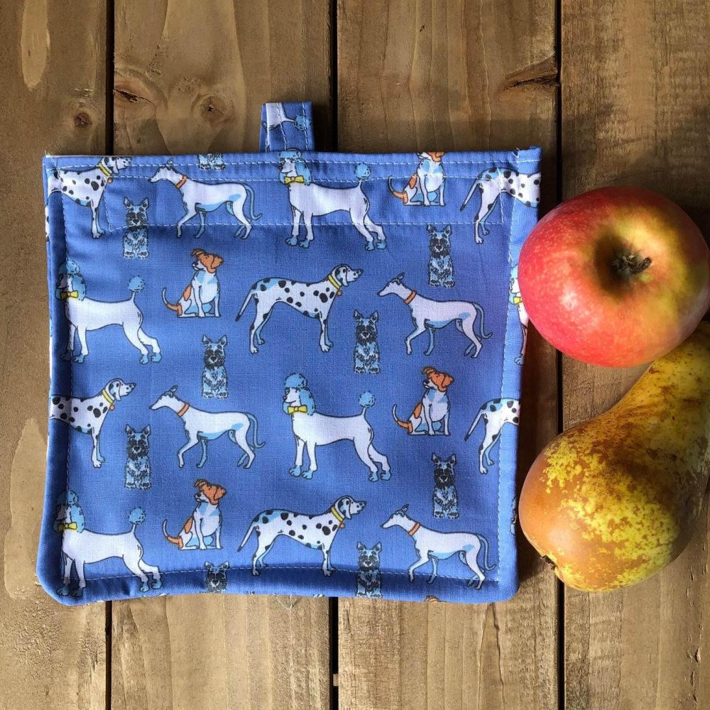 Washable Snack and Sandwich Bag - Dogs