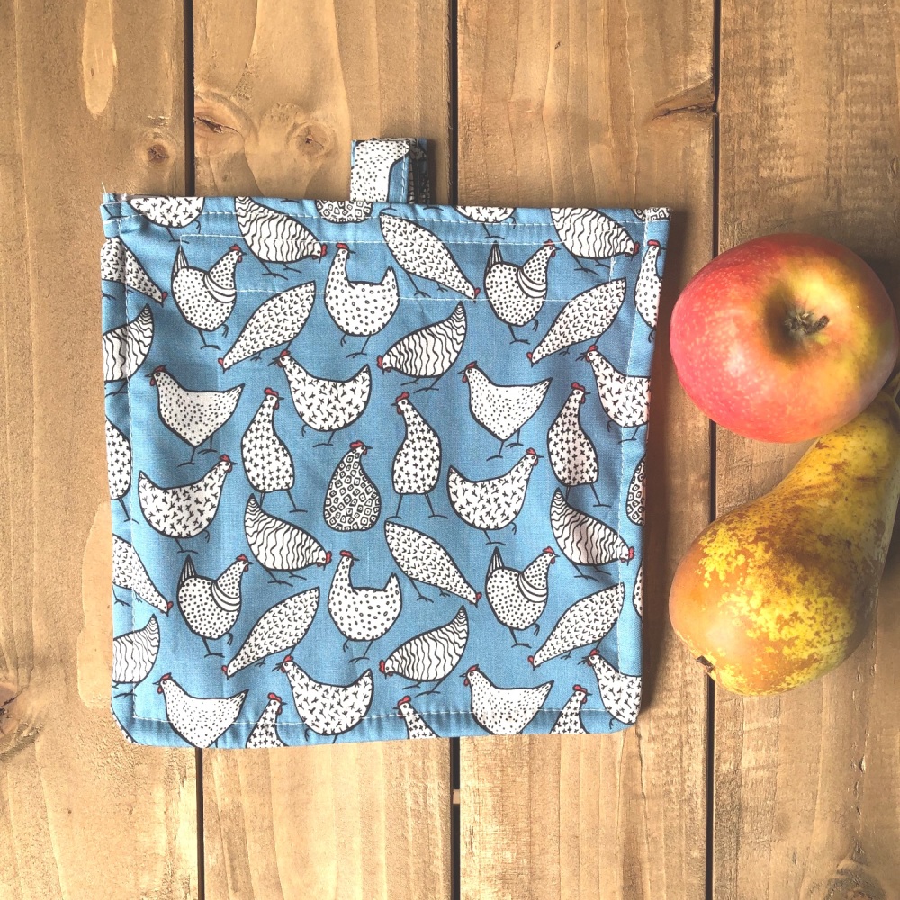 Washable Snack and Sandwich Bag - Chickens