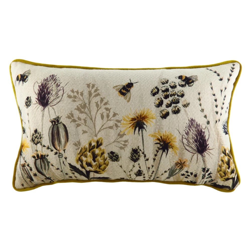 Rectangle Cushion - Elwood  Meadow Bees