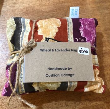 Wheat and Lavender Bag - Stamps
