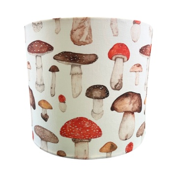 Lampshade - Mushrooms