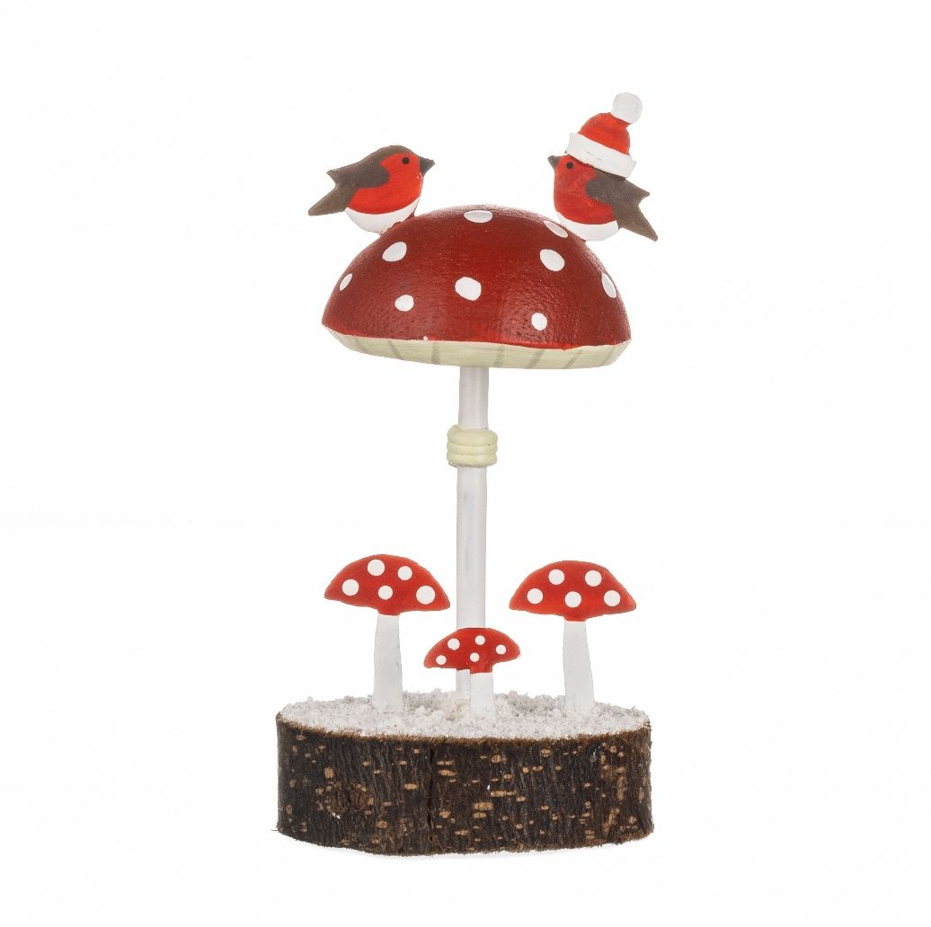 Robins on Toadstools