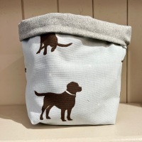 Fabric Storage Basket - Labrador