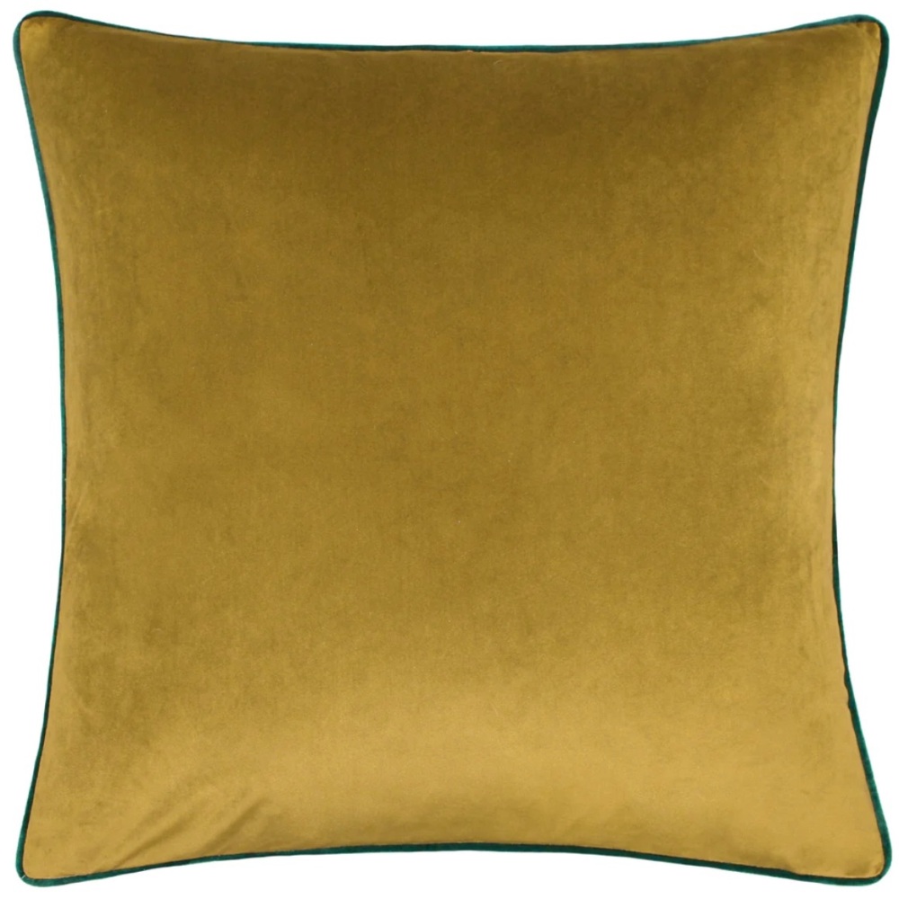 Large Velvet Cushion -  Moss and Emerald