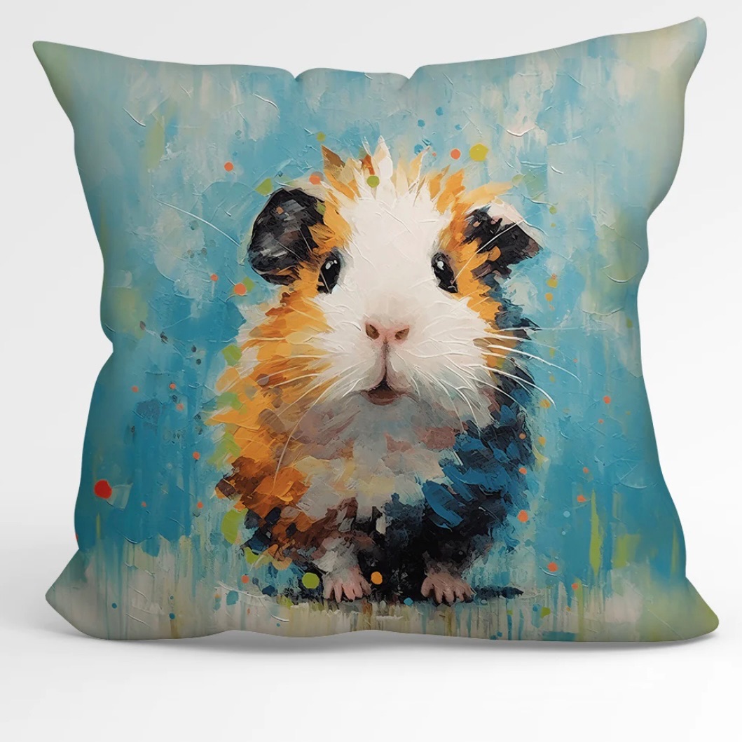 Velvet Guinea Pig Cushion