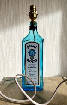 Bombay Sapphire Gin Bottle Lamp