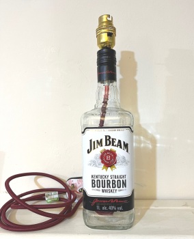 Jim Beam Bourbon Whiskey Bottle Lamp