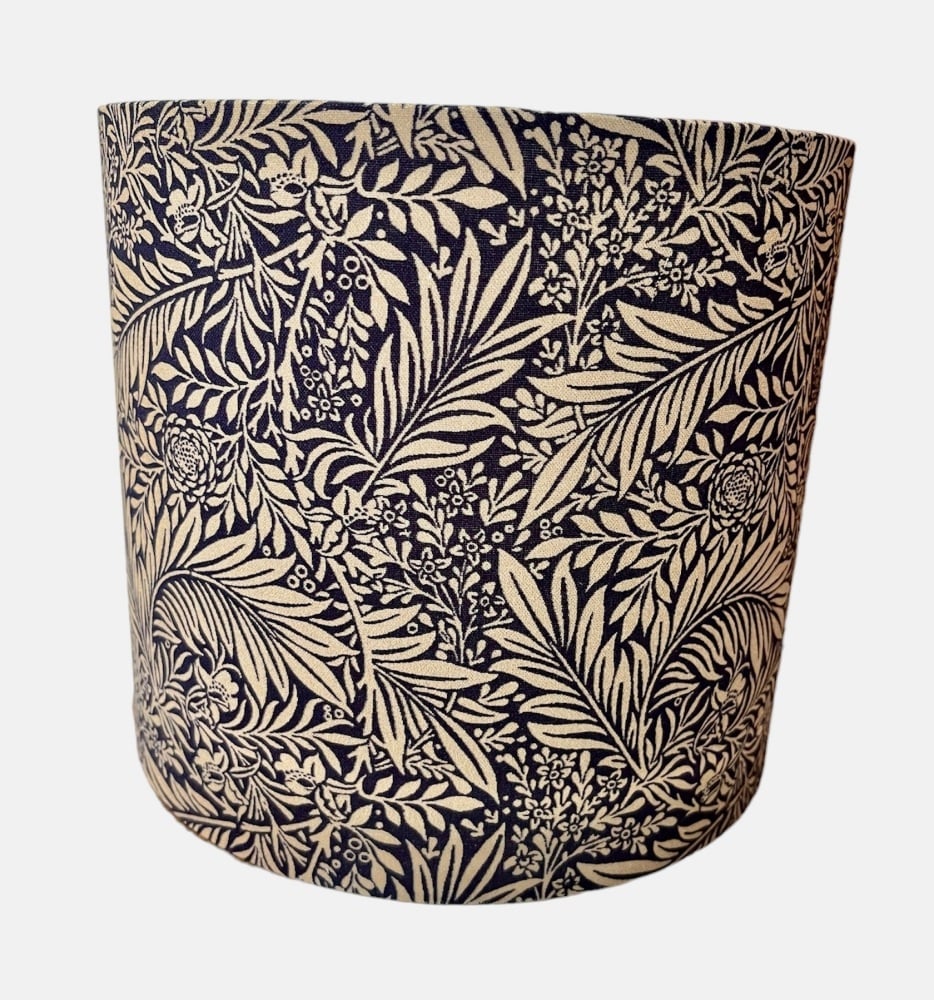 Lampshade - William Morris - Larkspur - Navy