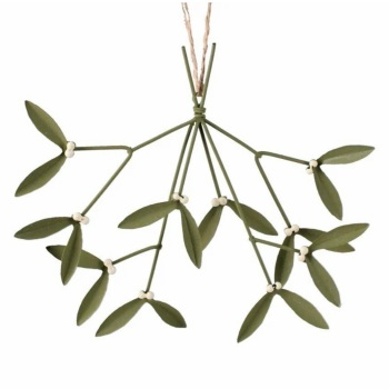 COMING SOON Shoeless Joe - Hanging Decoration - Bunch of TIn Mistletoe