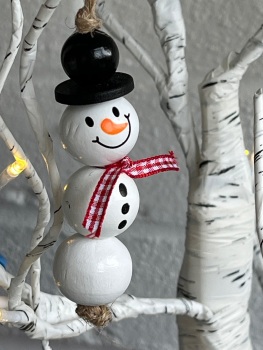 Snowman Hangers - Handmade by Cushion Cottage