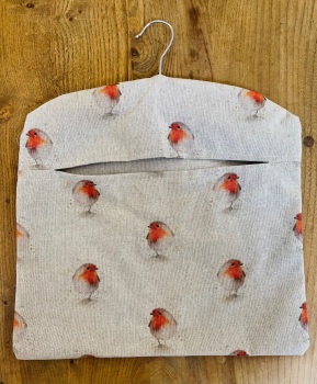 Handmade Peg Bag - Robins
