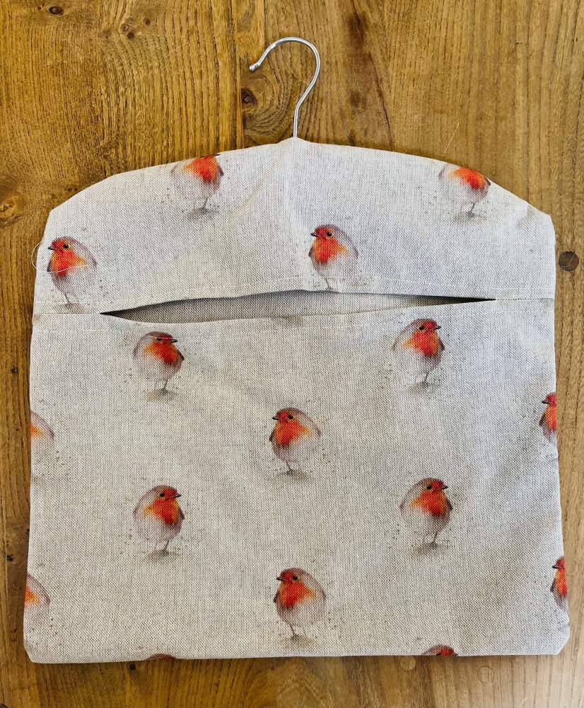 Handmade Peg Bag - Robins