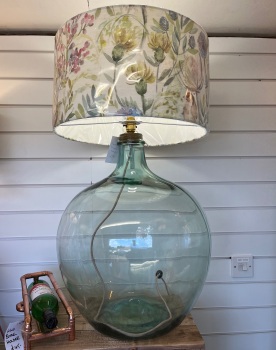 Dawn’s Glass Lamp and Shade