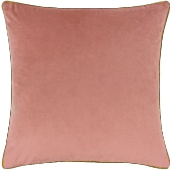 Becky’s Blush and Gold Luxury Velvet Cushions x 4