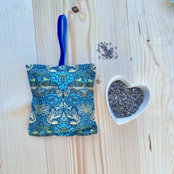 Handmade William Morris Lavender Bag